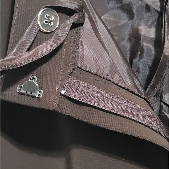 Kasper brown 3pc business suit 10P - Picture 4 of 10